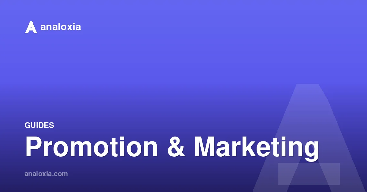 Promotion & Marketing