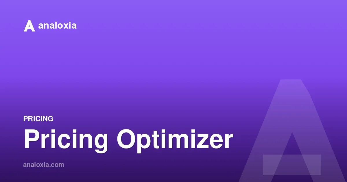 Pricing Optimizer