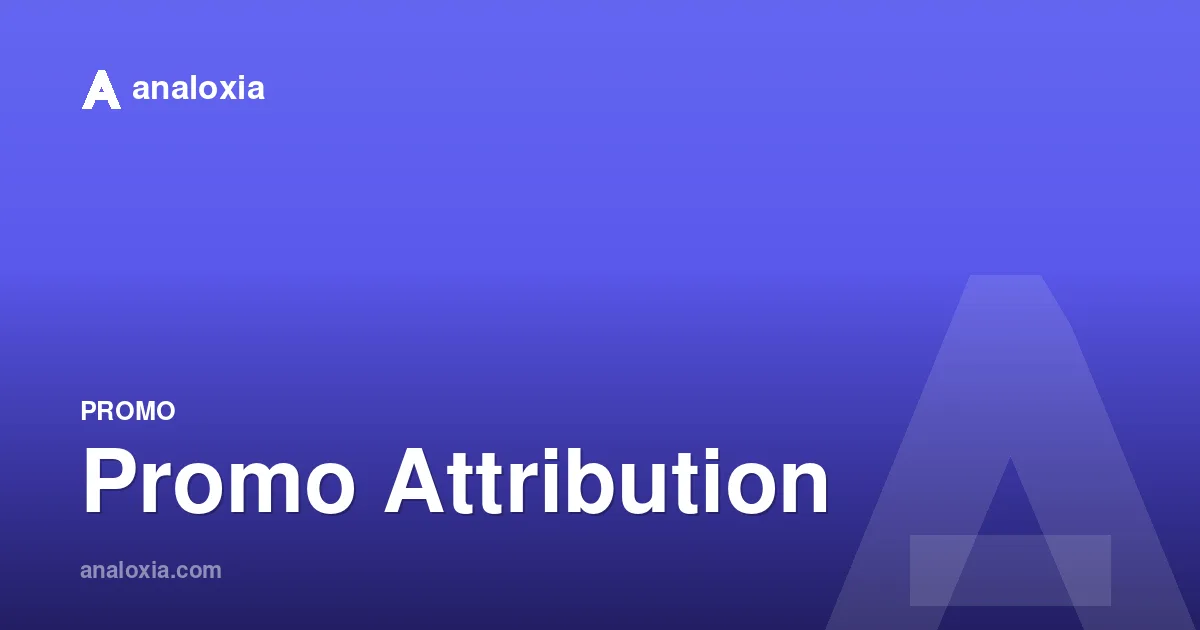 Promo Attribution