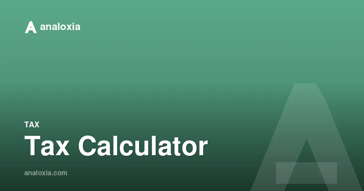 Tax Calculator